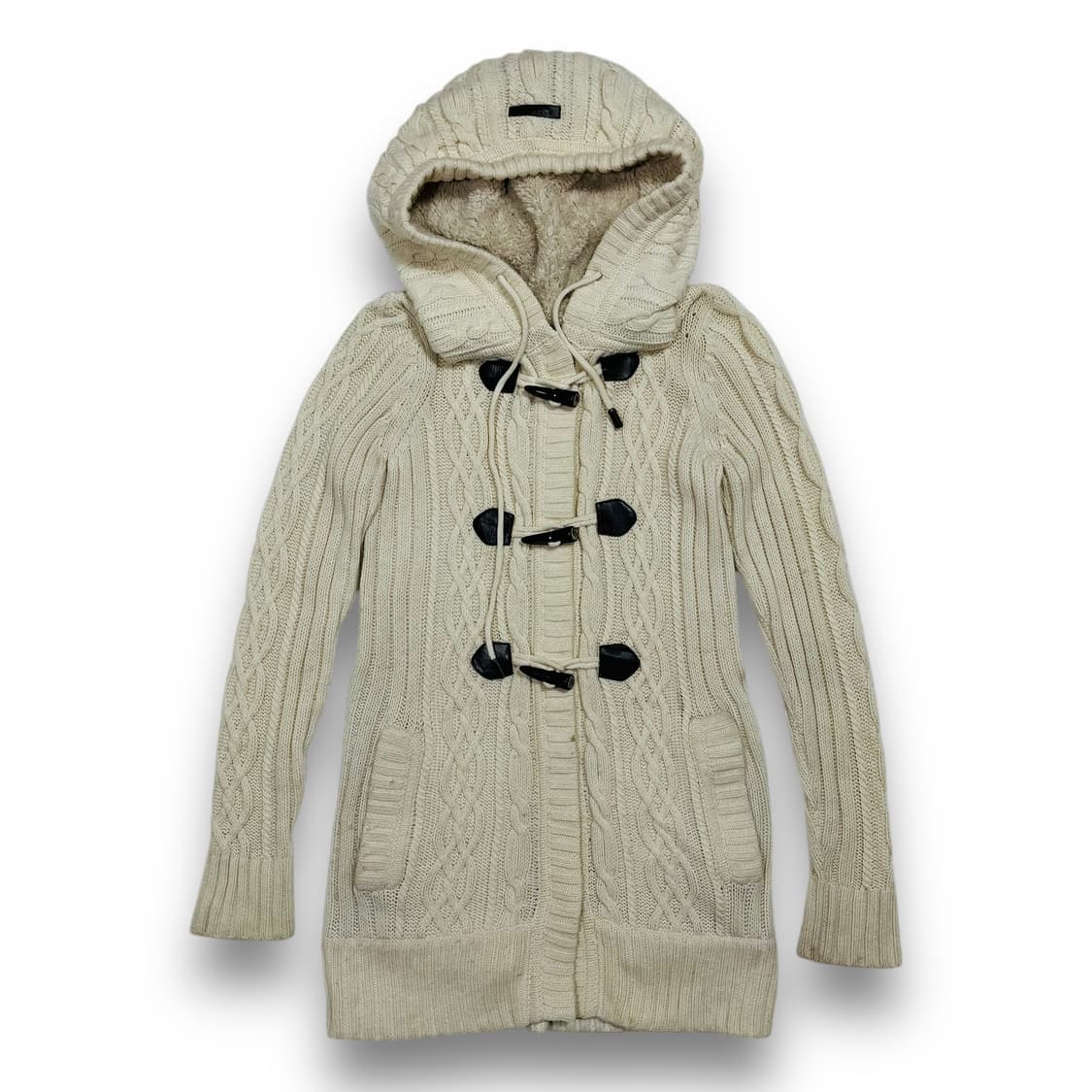 Burberry Blue Label Oatmeal duffle coat 상품이미지1