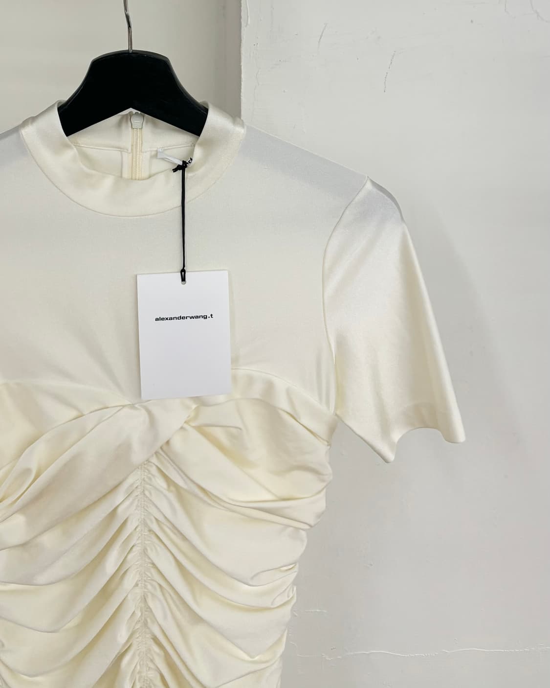 알렉산더 왕 루체드 새틴 저지 미니 드레스 상품이미지4