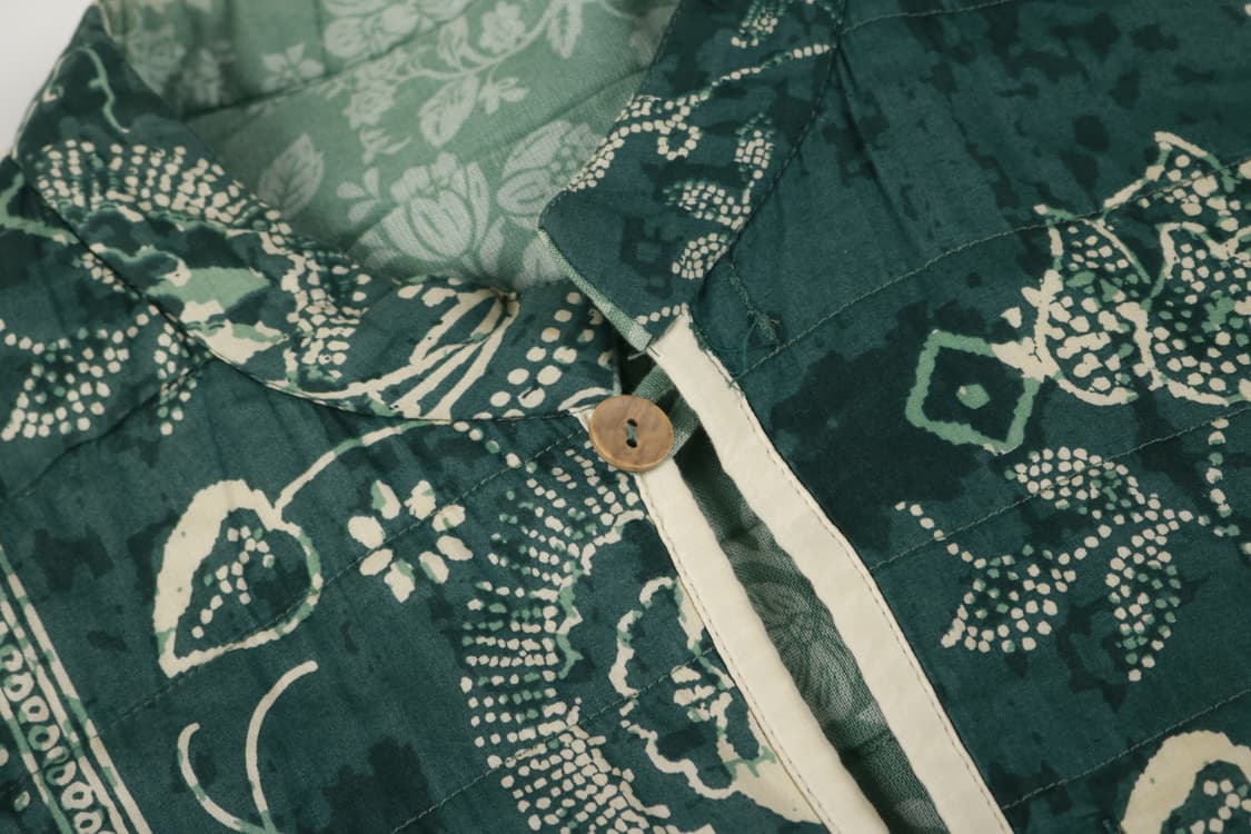 [M] 자라 퀼팅 페이즐리 반다나 자켓 상품이미지2