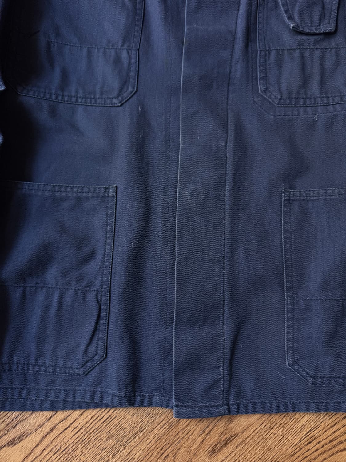 [L]Watson's 유틸리티 포켓 해링본 트윌 프렌치 워크자켓 상품이미지4