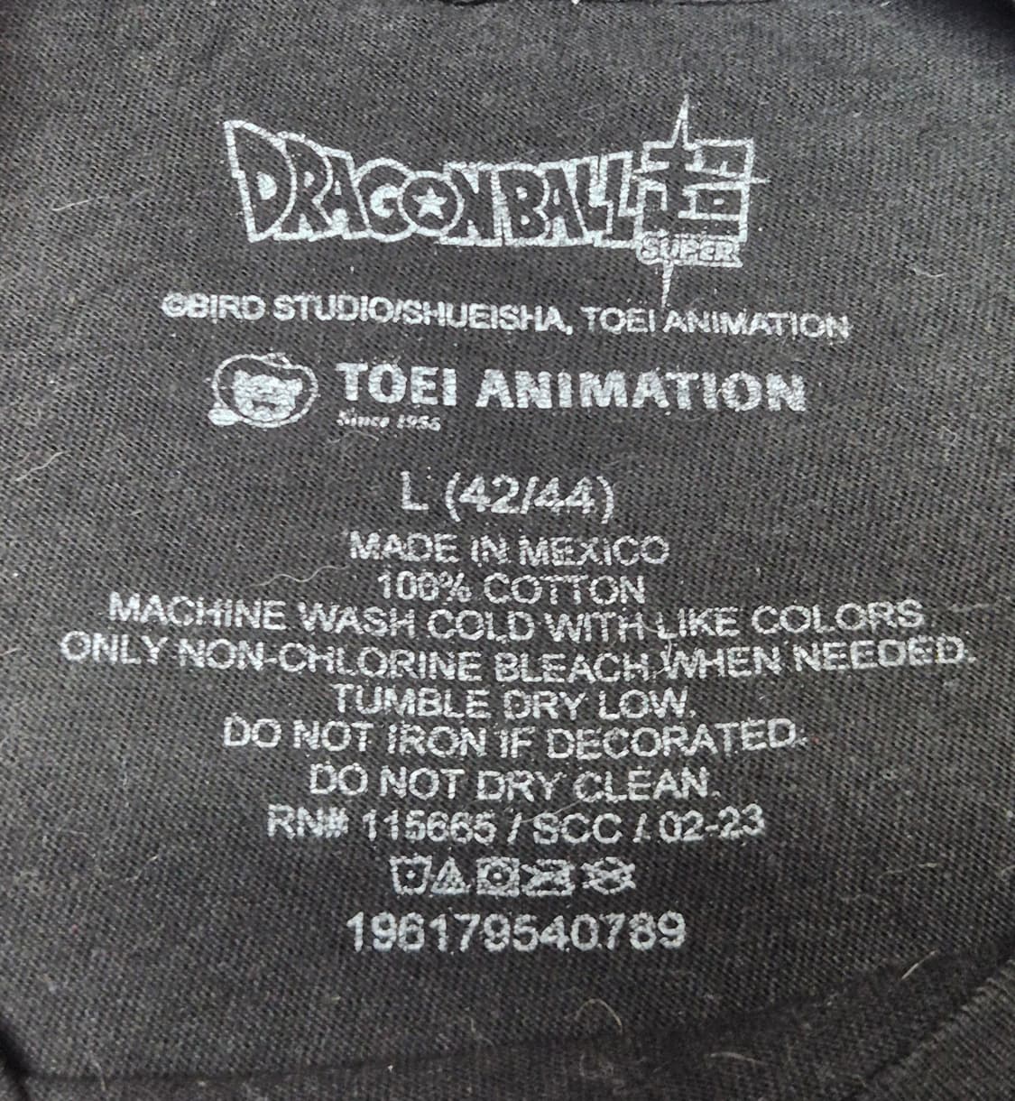 [L] 드래곤볼 오피셜 티셔츠 -214 상품이미지3