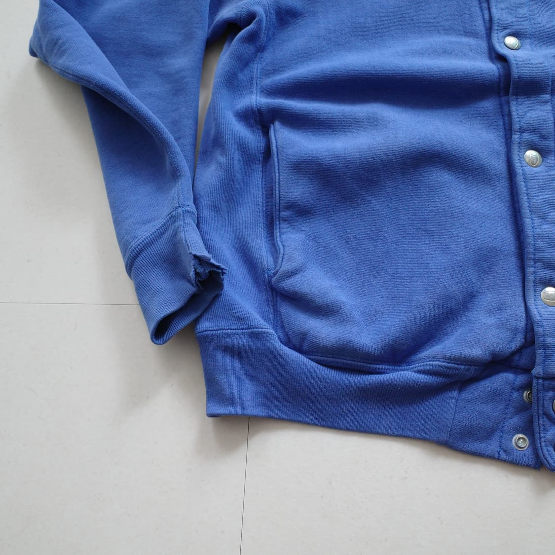 90s 챔피온 리버스위브 스냅 버튼 자켓 MADE in USA(L)  상품이미지6