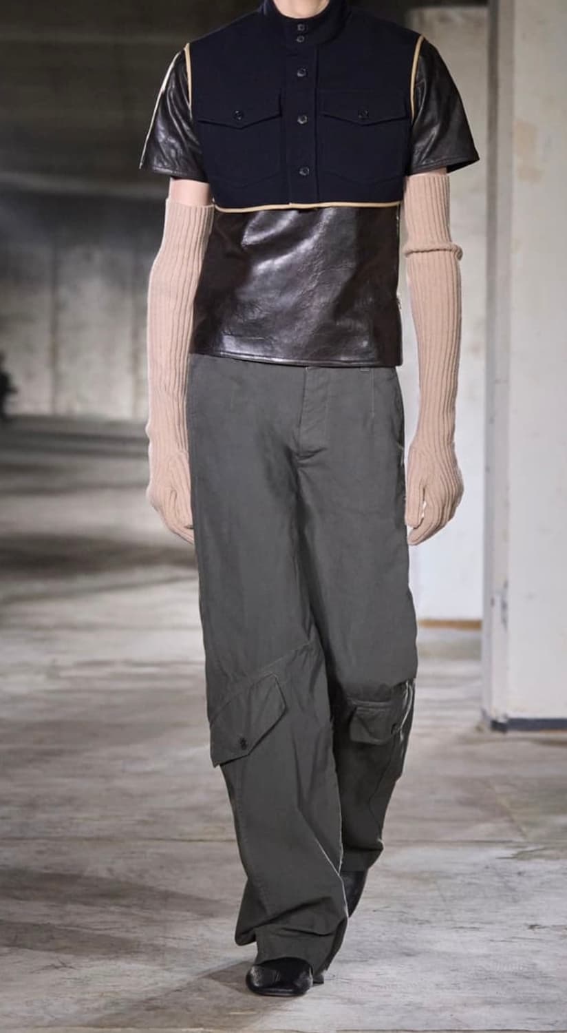 (구매) 드리스 반 노튼 FW24 PAXFORD 가먼트 다이드 카고팬츠 상품이미지1