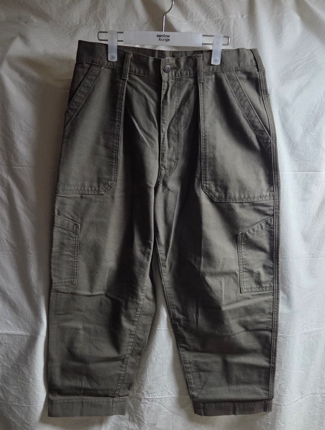 유니클로 U 베이커 팬츠 올리브 82 상품이미지1