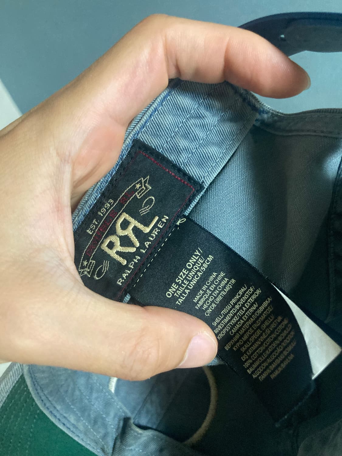 rrl 볼캡 판매합니다 상품이미지2