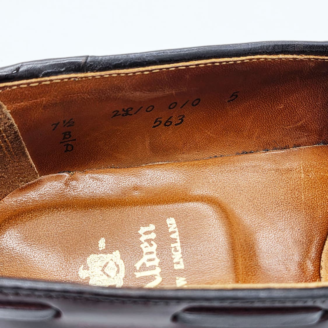 Alden 알든 563 쉘 코도반 테슬로퍼 버건디 (7 1/2 D) 상품이미지4