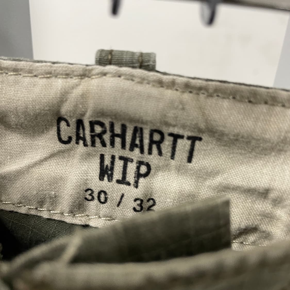 칼하트 카고 팬츠 카키 30/32 상품이미지5