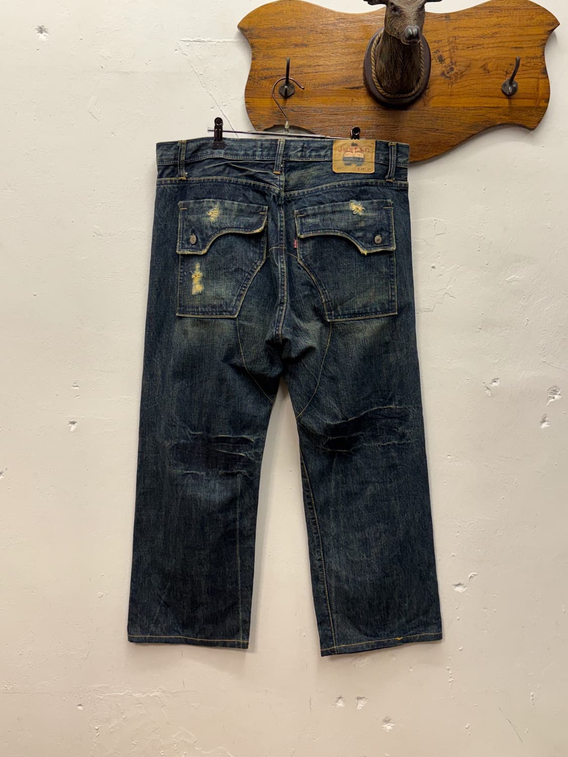 JUSTIN Original J.517 Distressed Denim 상품이미지1