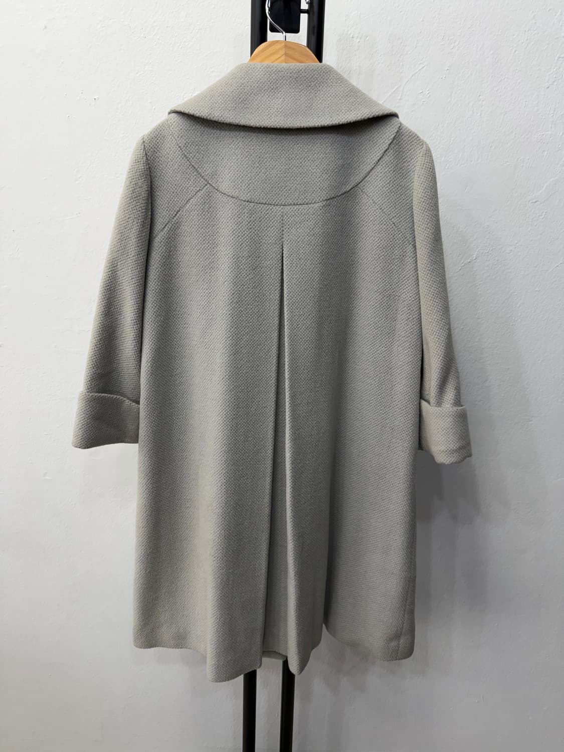 정품) maje 마쥬 A라인 회색 코트 0(55-66) 상품이미지5