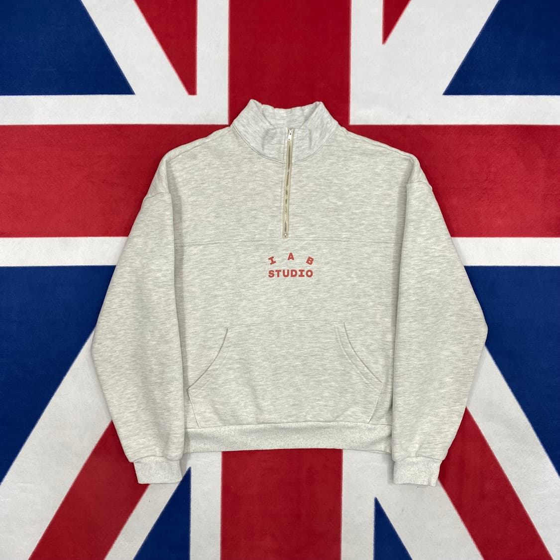 아이앱스튜디오 하프집업 맨투맨 S  상품이미지4