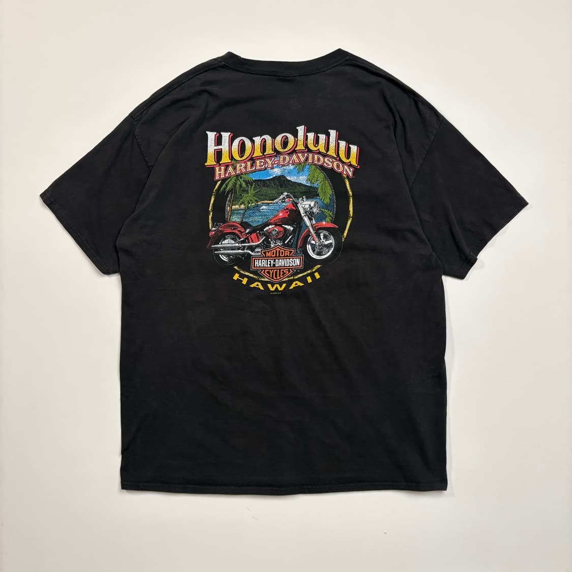 00s Harley Davidson Honolulu T-shirt 상품이미지6