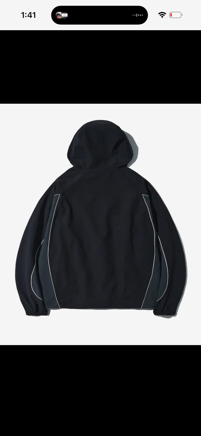 혼다 후디 캡 트랙 블랙 재킷 상품이미지2