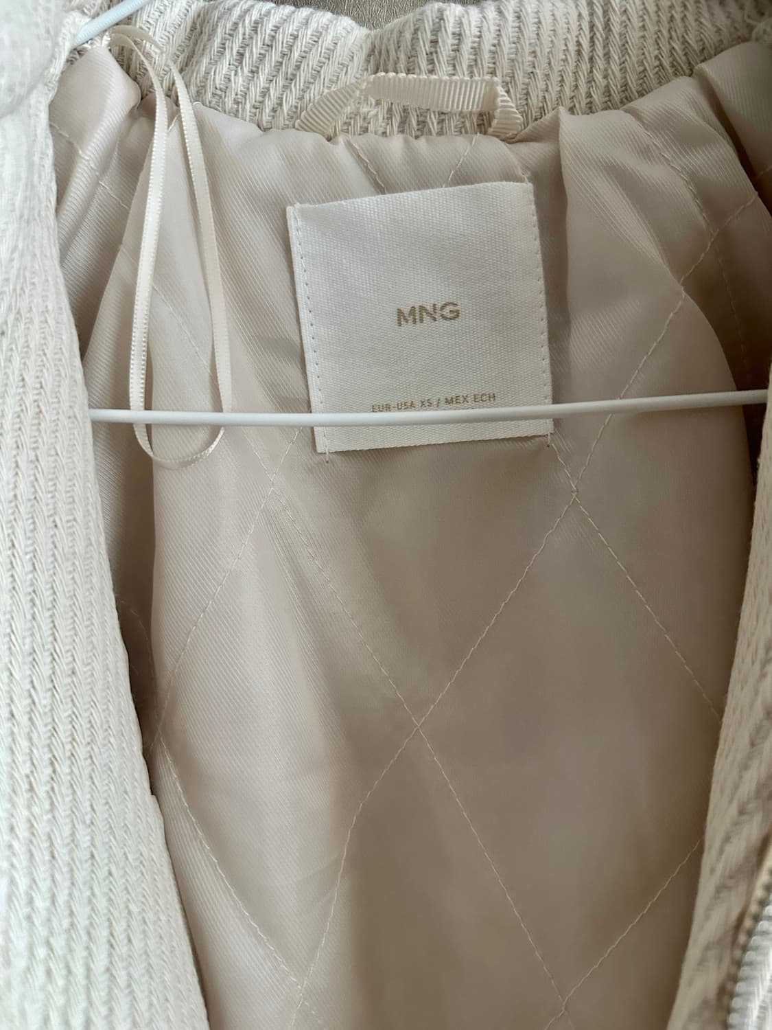 Mango 텍스처드 보머 자켓 XS 상품이미지5