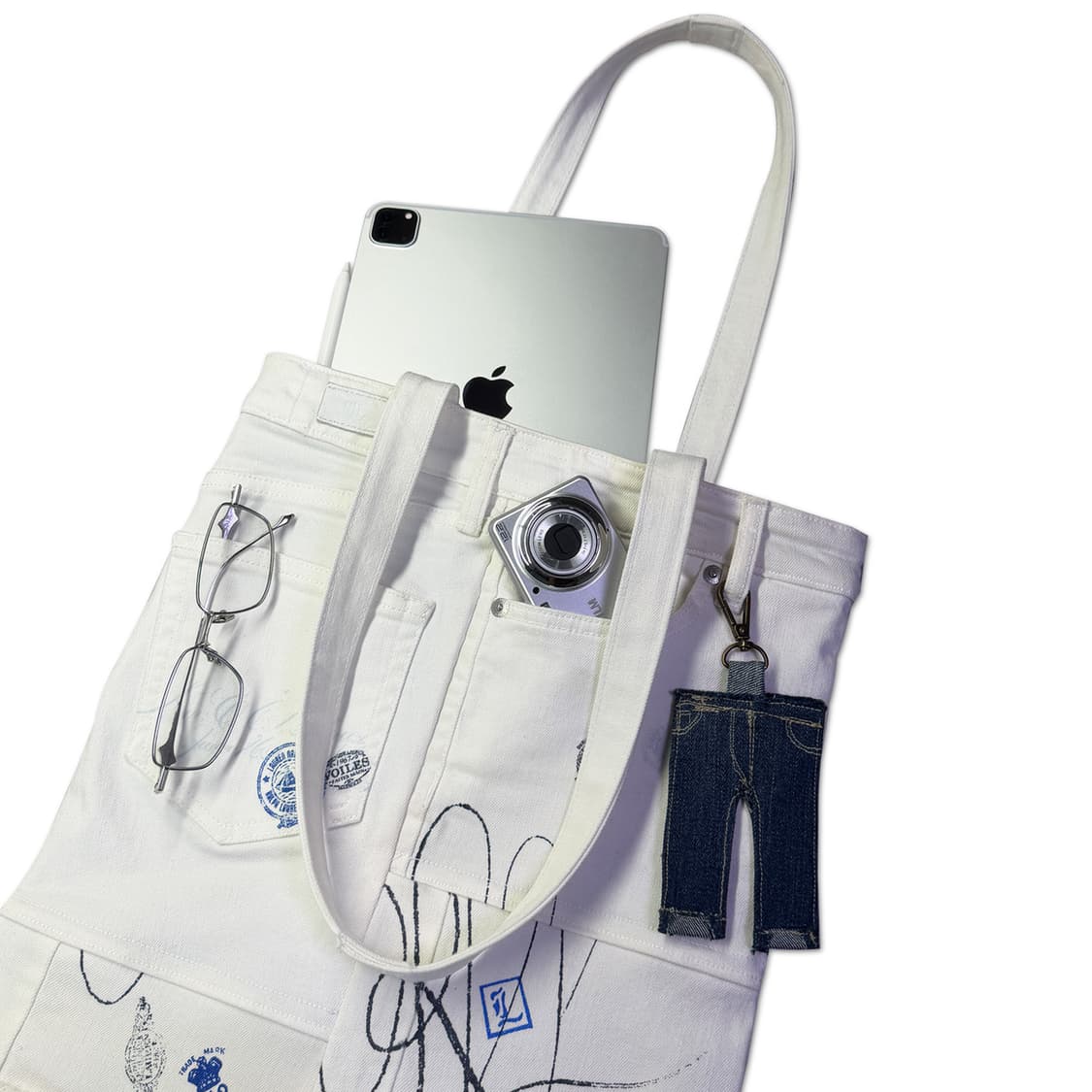 랄프로렌 데님 업사이클 에코백 상품이미지5