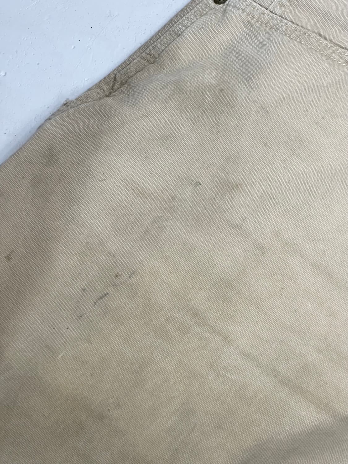 칼하트 b159 베이지 가죽탭 빅 사이즈 와이드 워크 팬츠 바지  상품이미지8