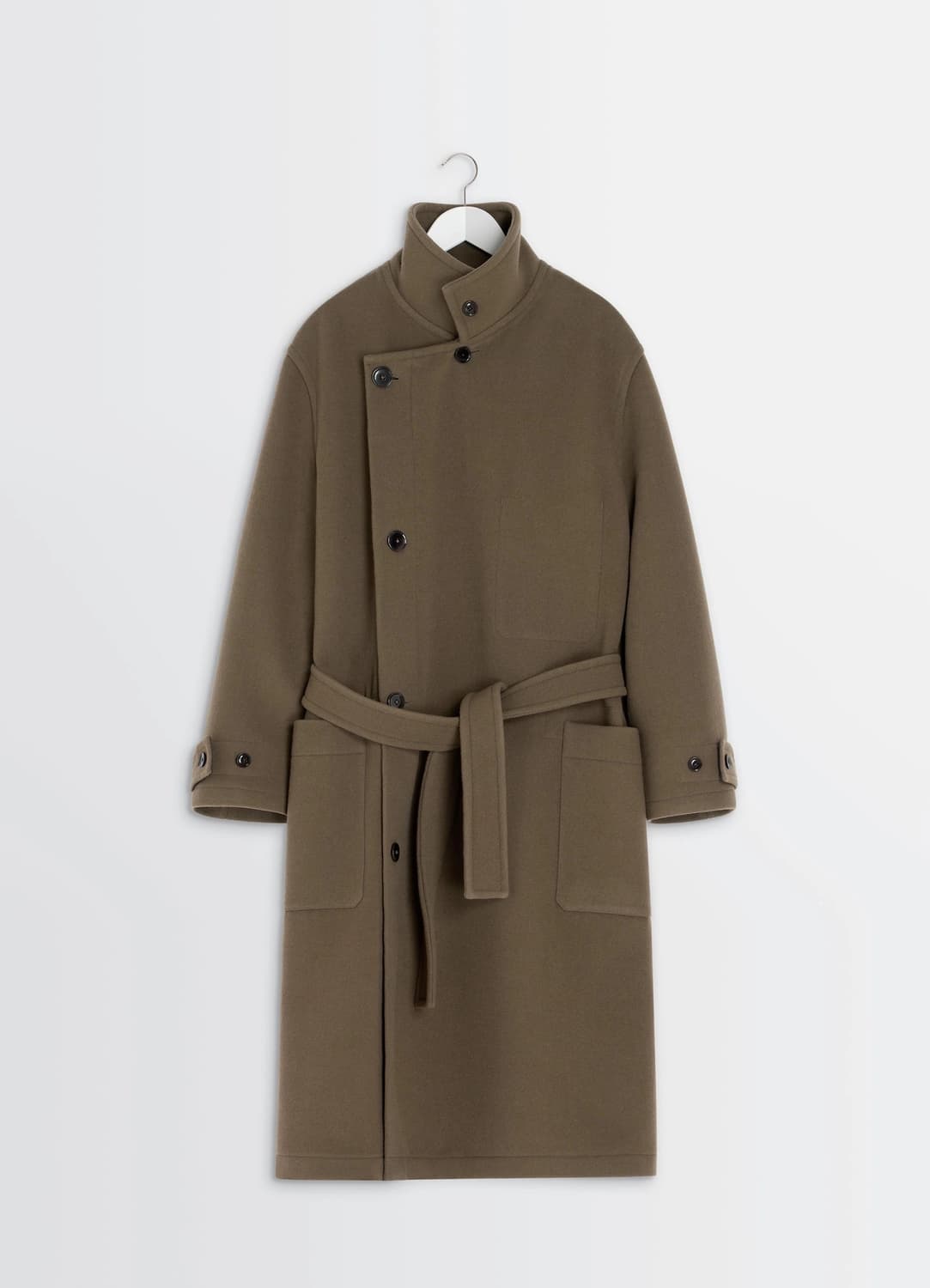 [S,M,L]르메르 25fw 랩 코트/다크 스쿼럴 상품이미지6