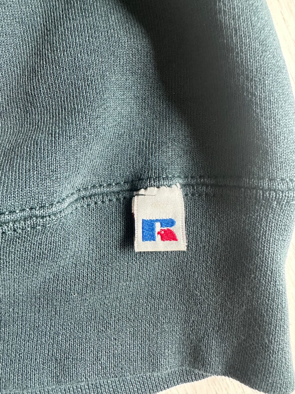 90s 러셀 딥그린 스웻셔츠 made in usa 상품이미지4