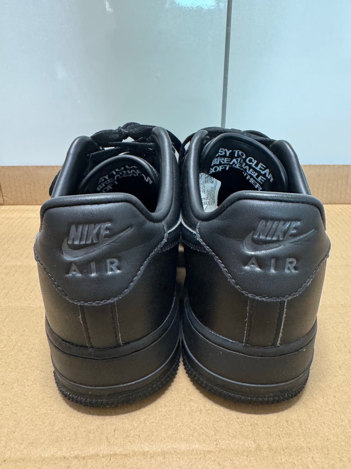 나이키 에어포스1 프레쉬 블랙 280 상품이미지3