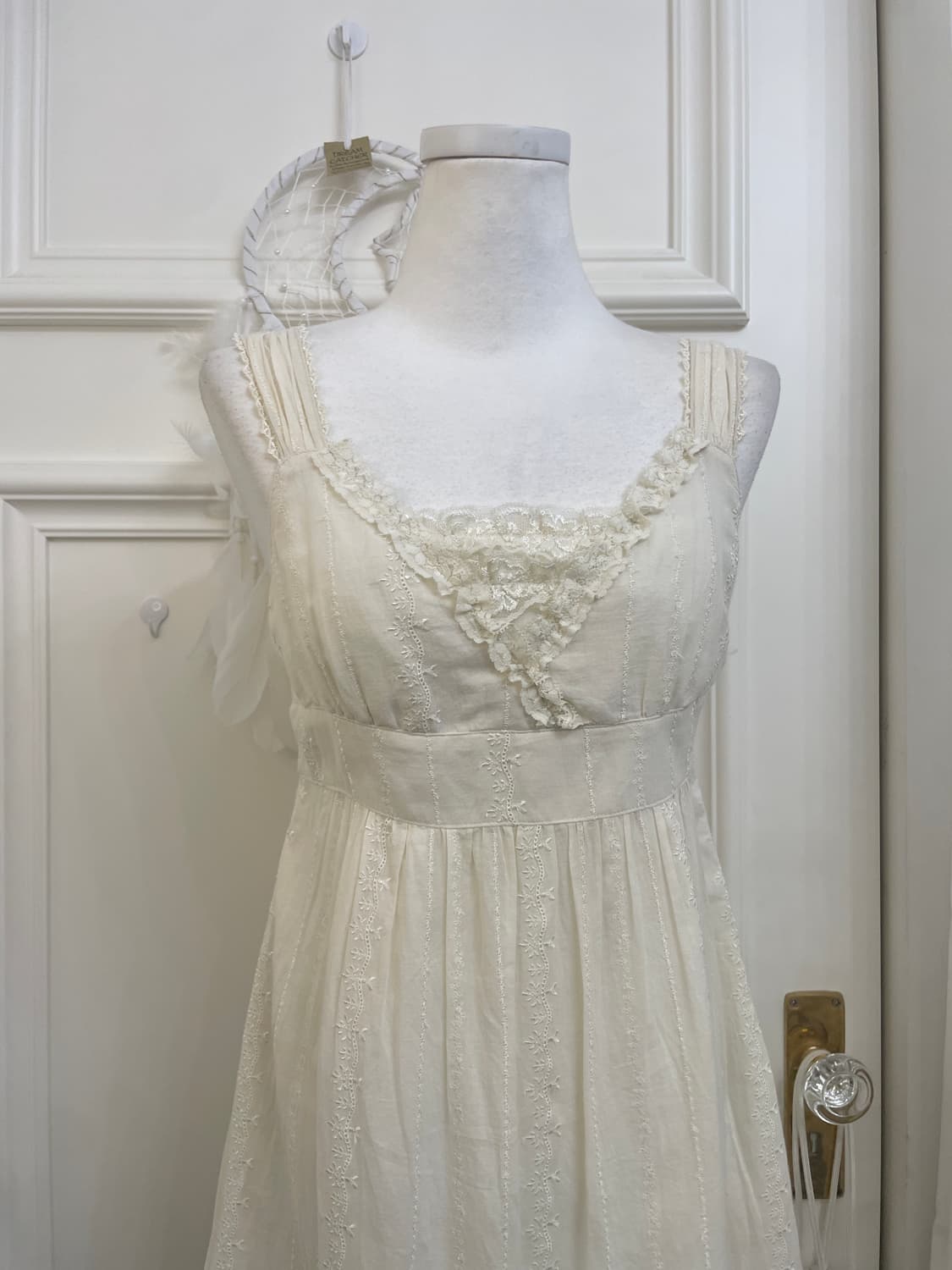 ivory bow crochet cardigan&ivoey lace em 상품이미지9