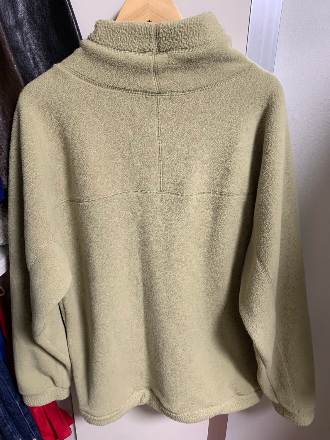 쉬이즈큐트 오버사이즈 플리스 그린 상품이미지4