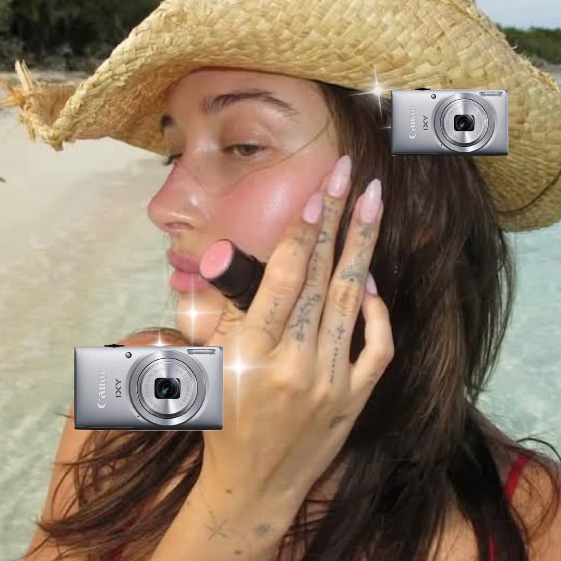 (민트급/헤일리비버 하음 디카) 캐논 익서스 132 ixy90f 실버 상품이미지1