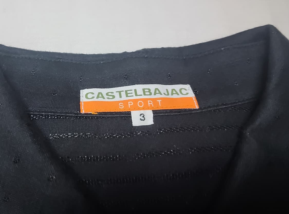 까스텔바작 여성용 로고 포인트 긴팔 카라 티셔츠 L사이즈 상품이미지5