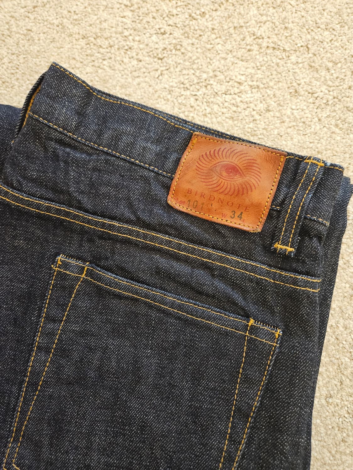 버드노트 101 데님 34사이즈 상품이미지3
