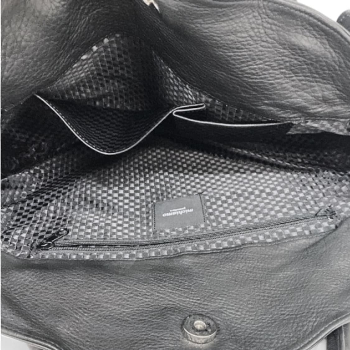 미키아모 소가죽 라운드 토트백 꼼데가르송 스타일 재패니즈 상품이미지6