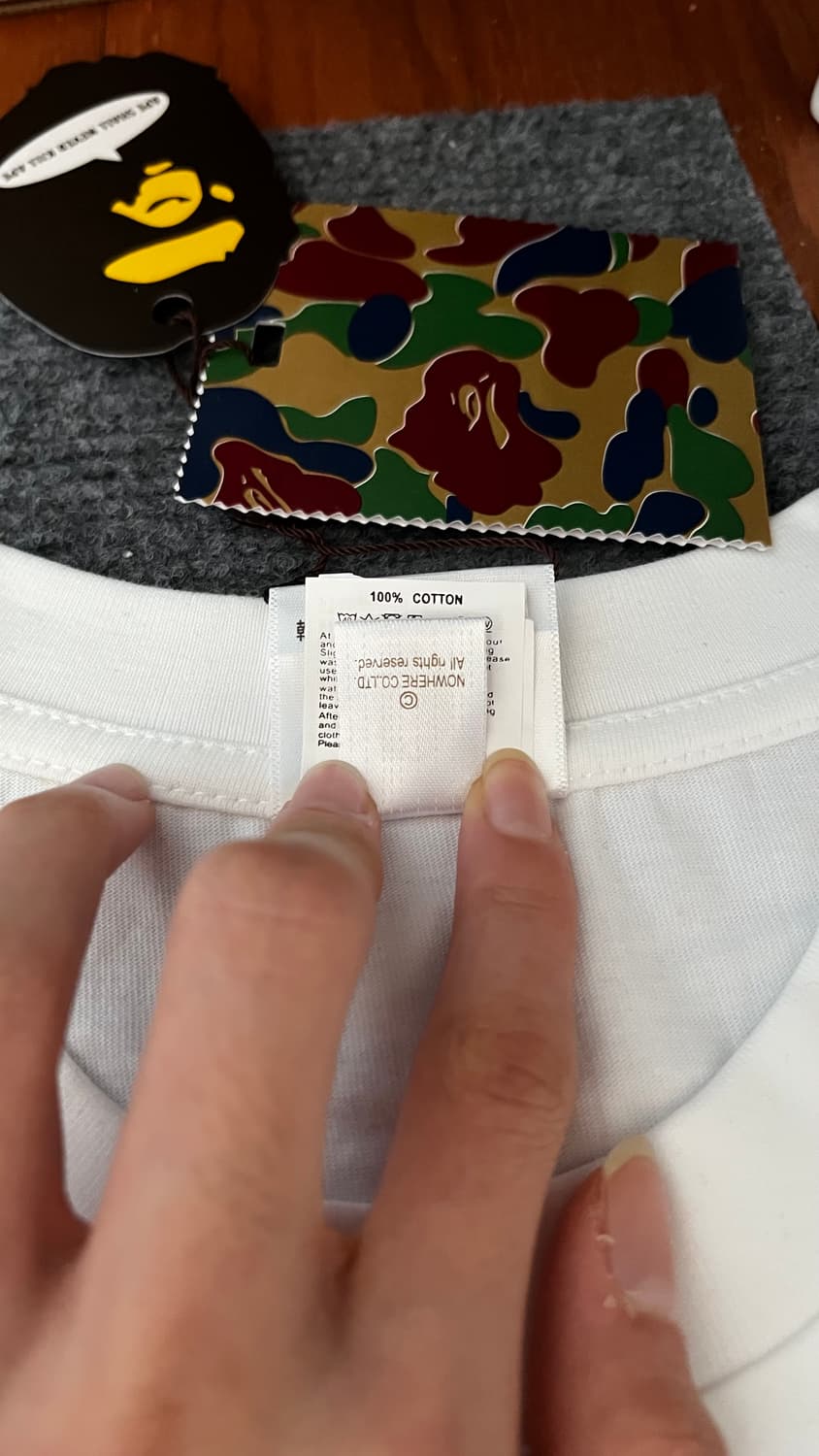 베이프 반팔티셔츠  상품이미지8