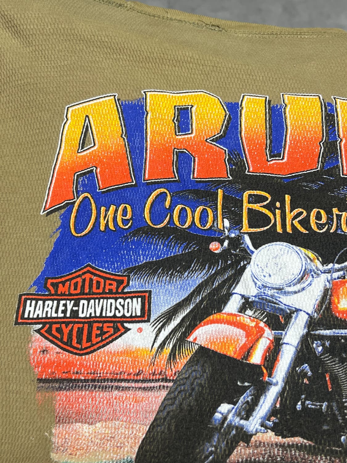 할리데이비슨 와플 롱슬리브 xl 상품이미지6