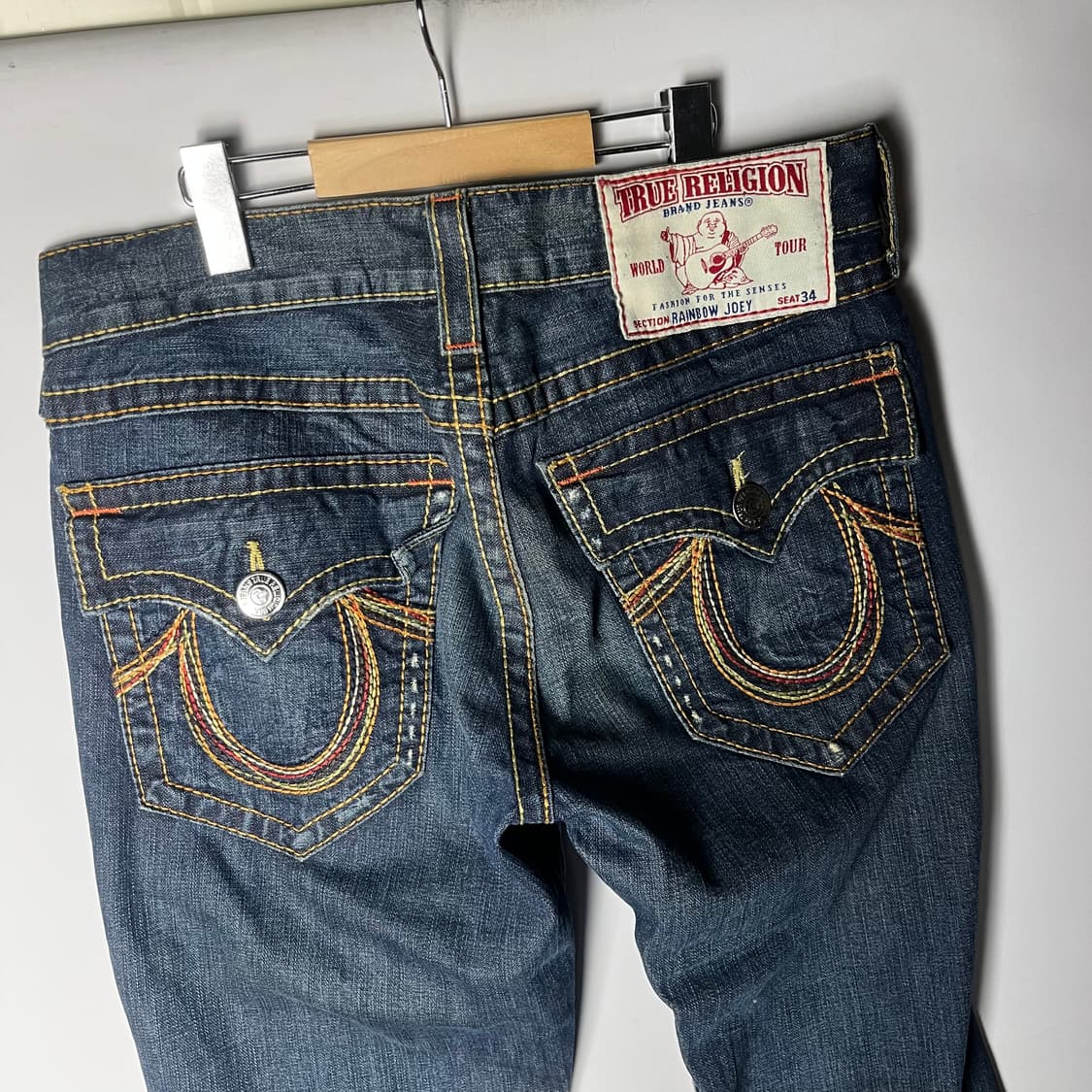 [True Religion] 트루릴리젼 스티치 부츠컷 데님팬츠 상품이미지3