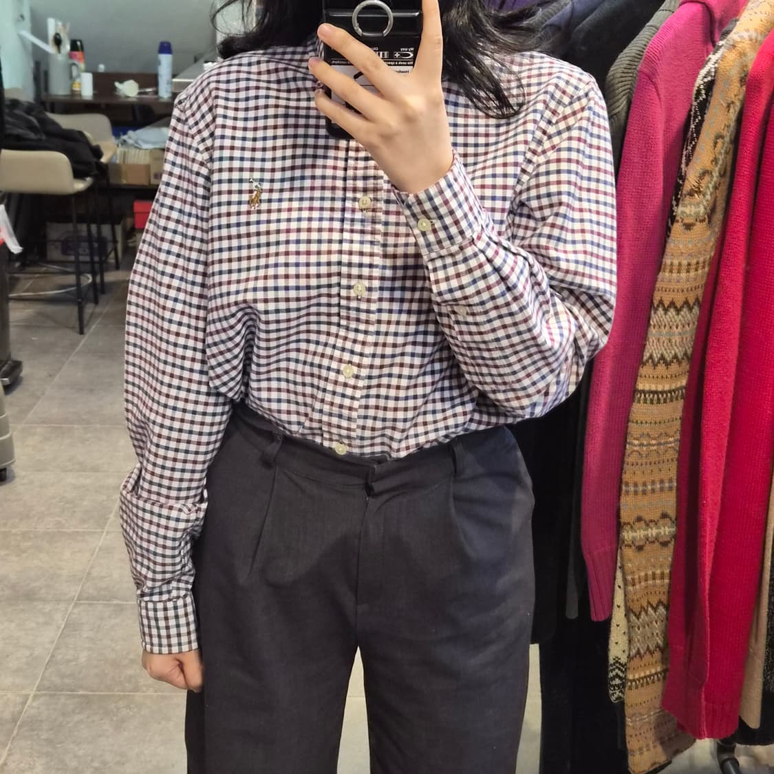 [NO.9] 랄프로렌 체크 셔츠 상품이미지3