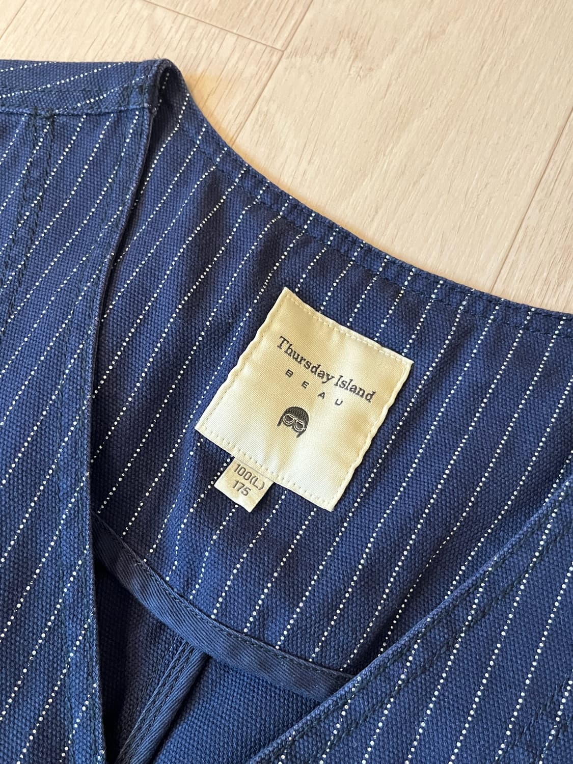 Thursday Island 스트라이프 워크베스트 조끼 L 상품이미지2