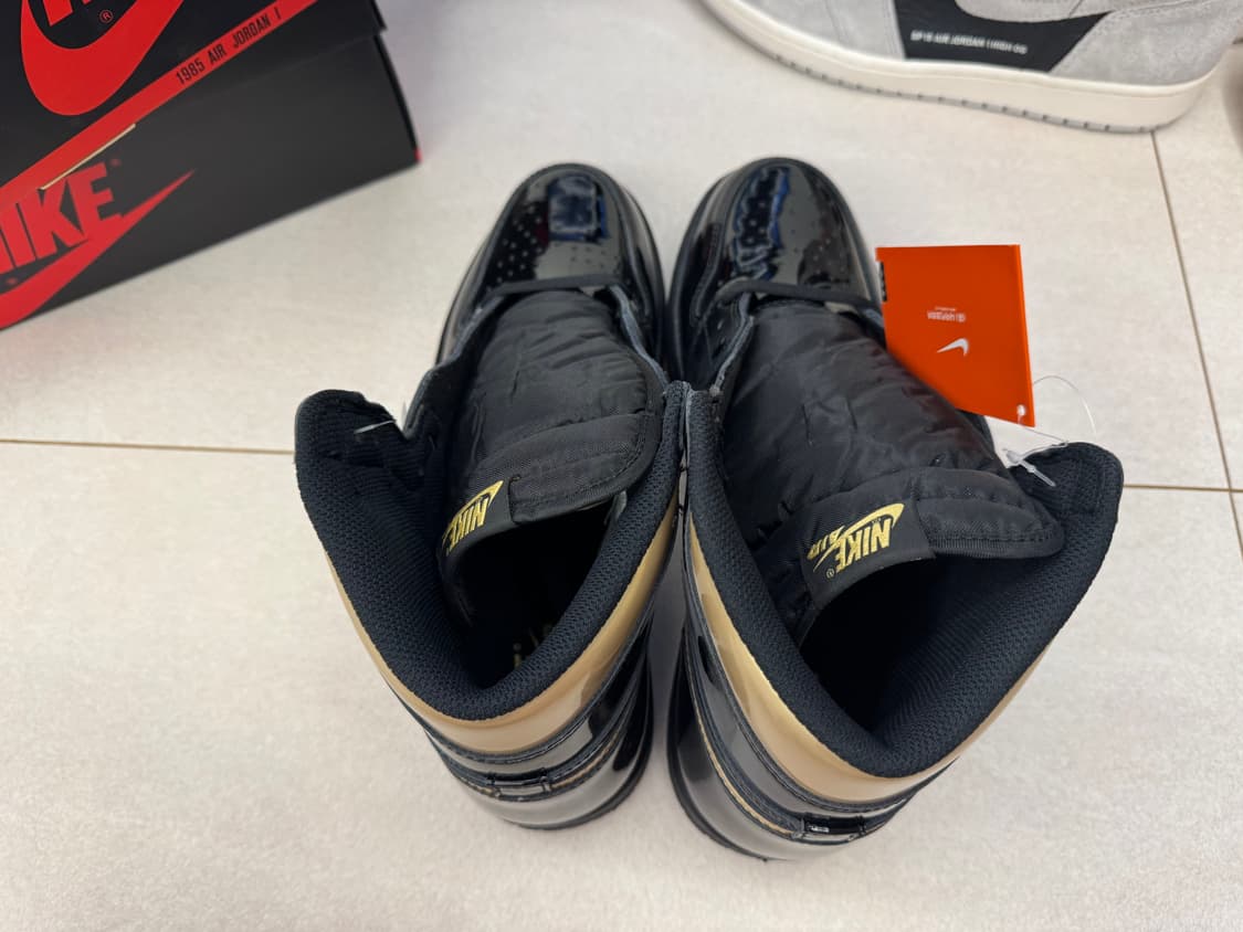 Jordan 1 Retro High OG Metallic Gold 285 상품이미지5