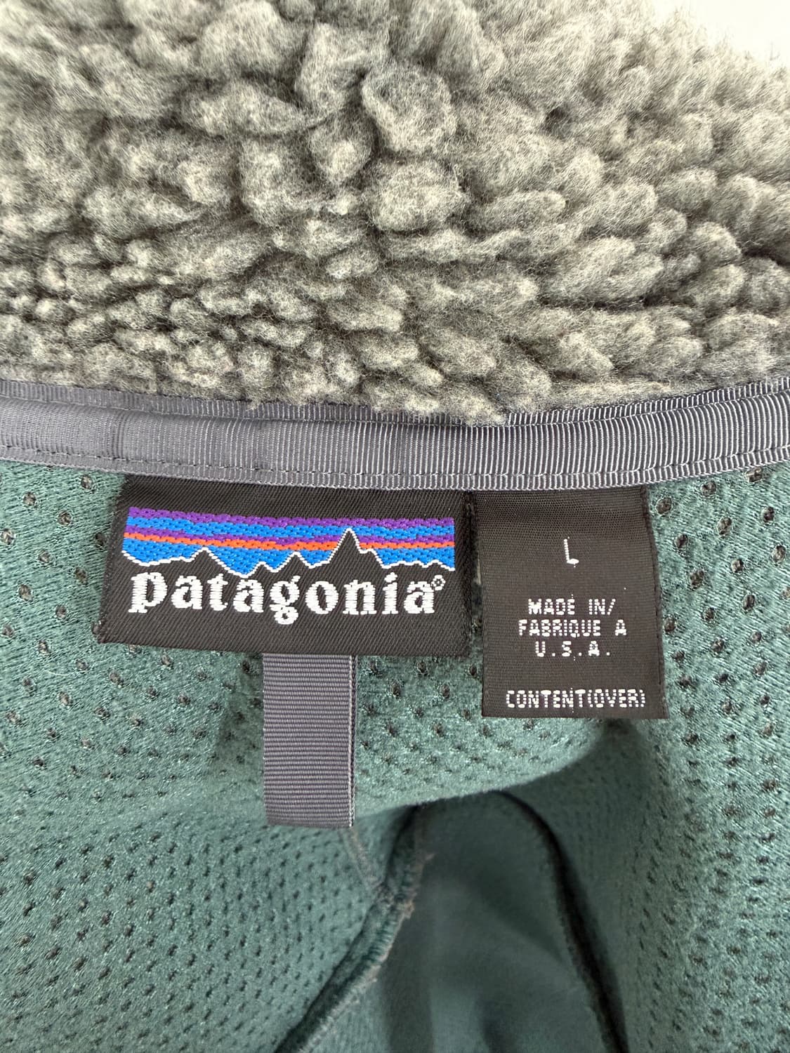 빈티지 파타고니아 L 딥파일 후리스 가디건 판매합니다 상품이미지3