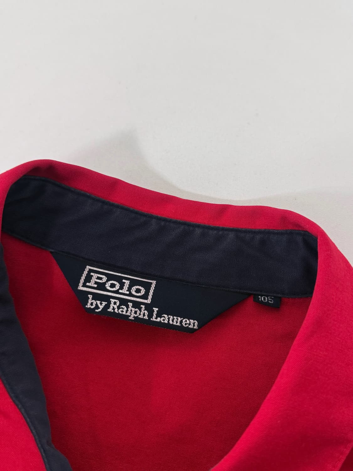 폴로 랄프로렌 오버핏 90‘s 딥레드 스윙탑 코튼 트윌 자켓 상품이미지5