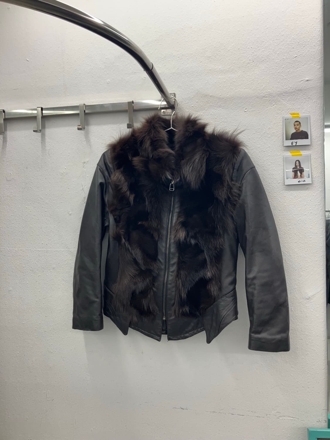 폭스퍼 램스킨 자켓 상품이미지1