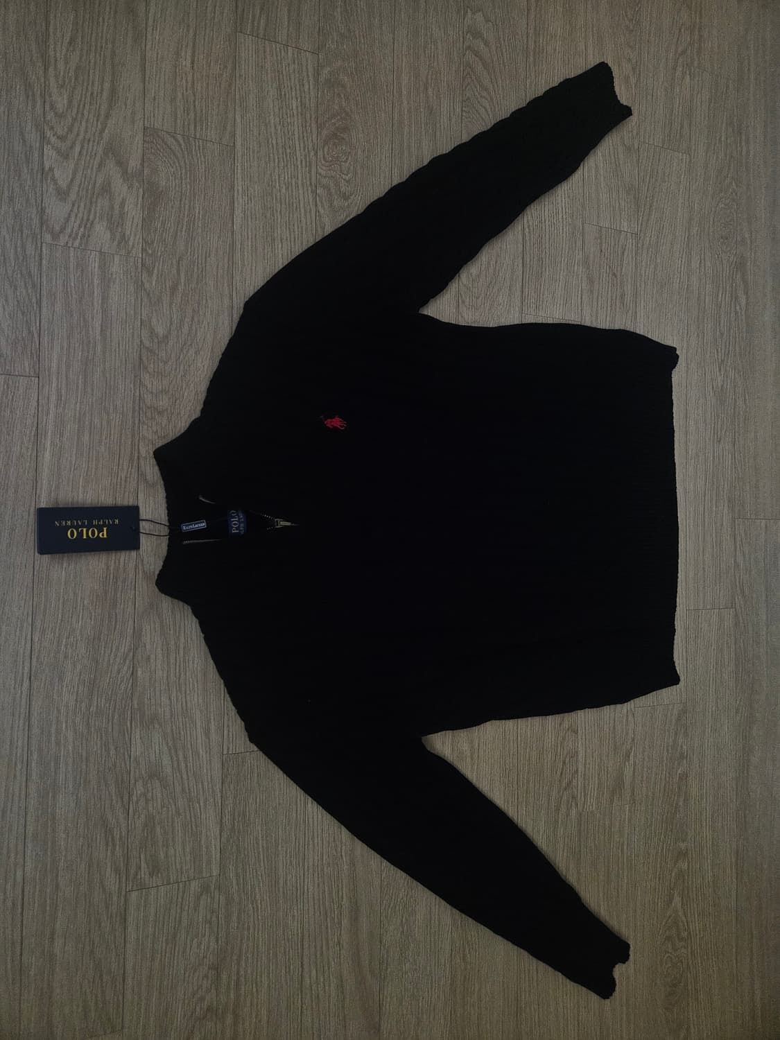 폴로 반집업 니트  상품이미지3