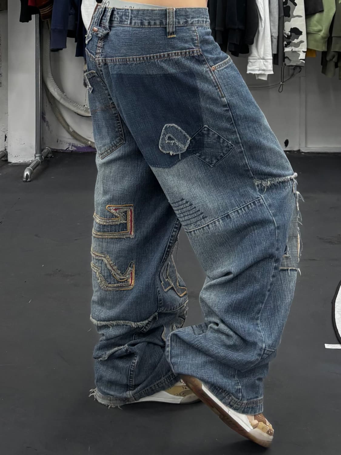 PePe Jeans 페페진스 올드스쿨 패치워크  데님팬츠 상품이미지3