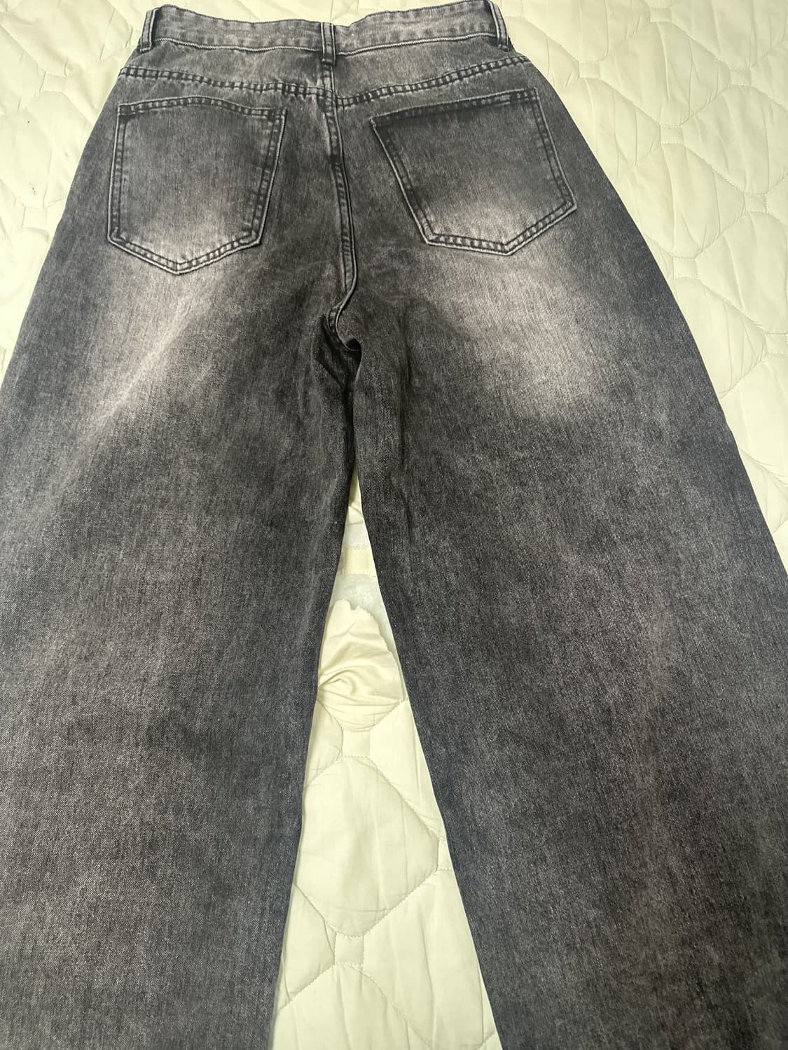 DWS 데님팬츠 흑청 상품이미지3