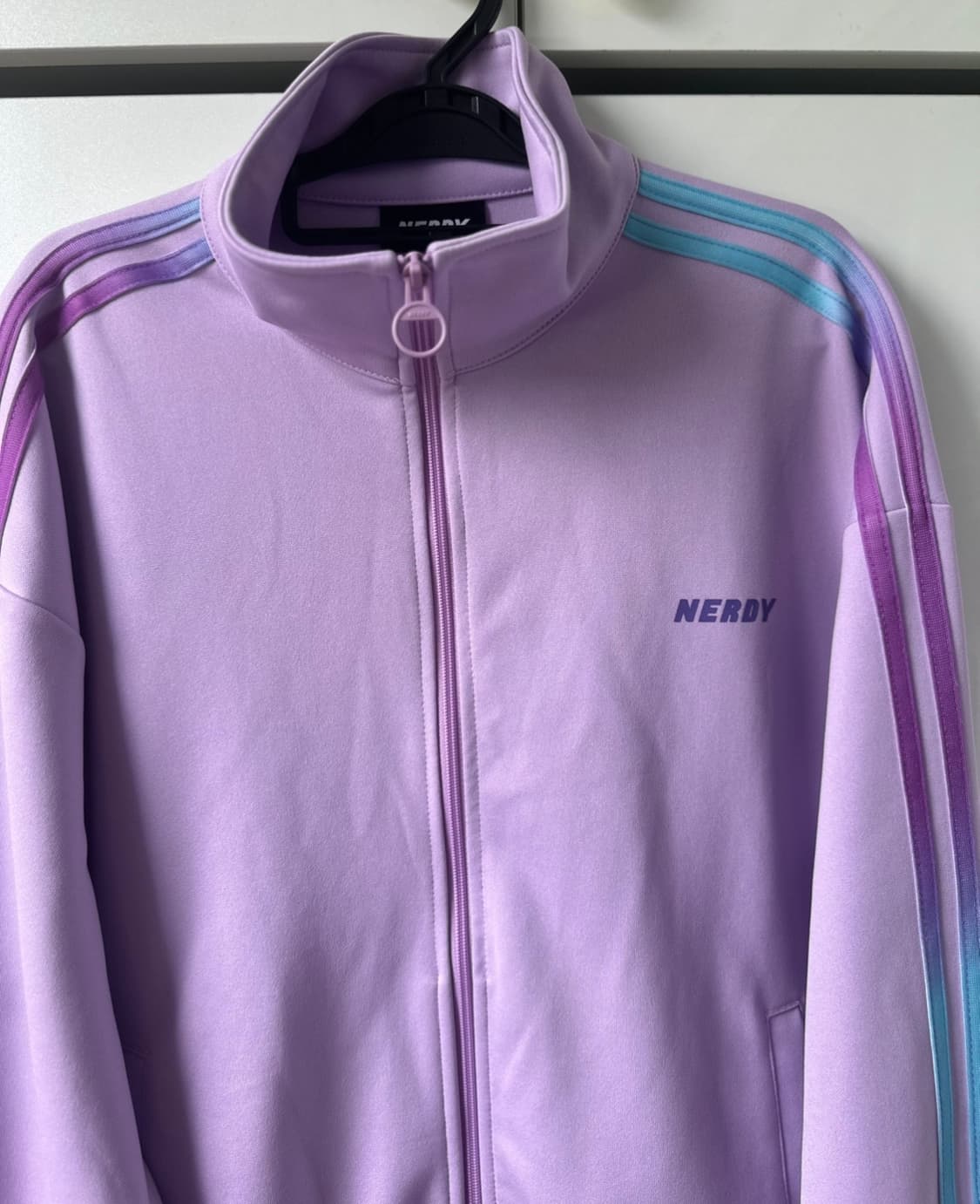 널디 NERDY 라일락 트랙탑 저지 남여공용 상품이미지6