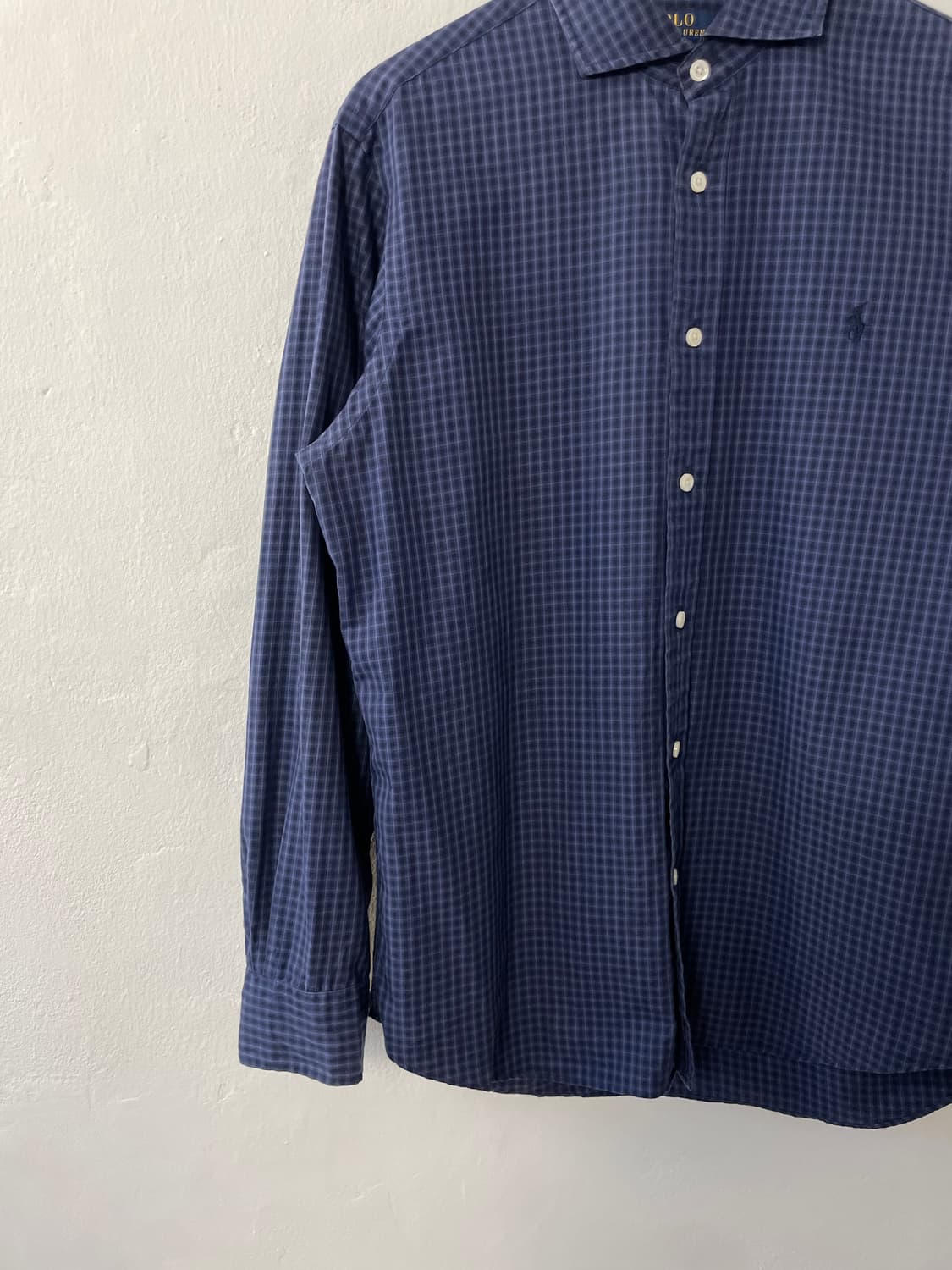 폴로 체크 셔츠  상품이미지3