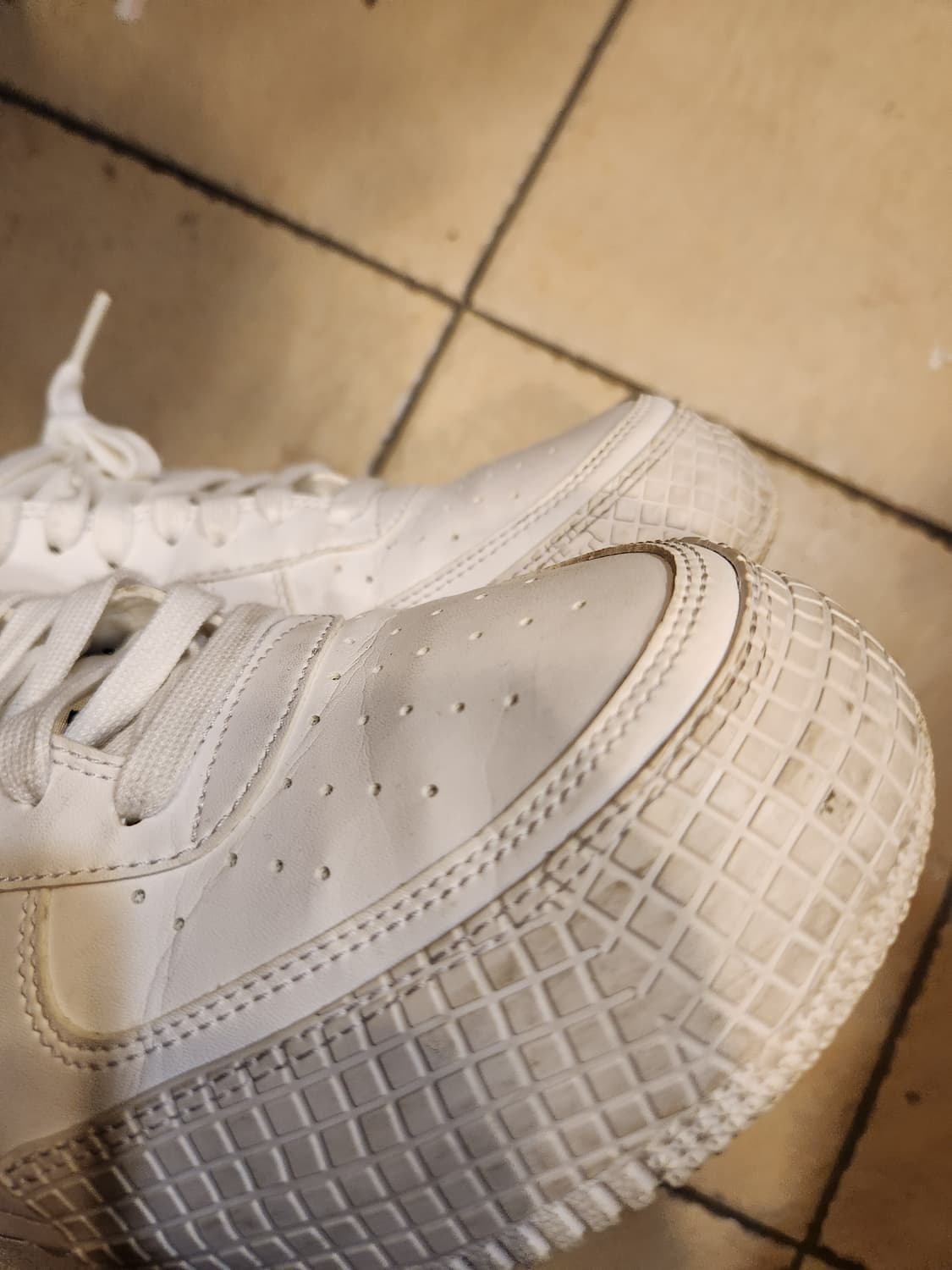 나이키 에어포스 1 타입 2 트리플화이트  상품이미지7