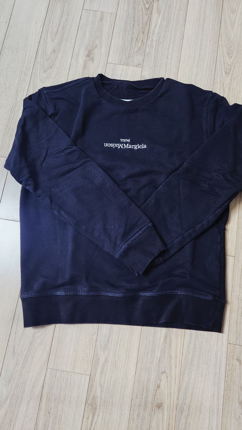 메종 마르지엘라 블랙 맨투맨 티셔츠 100 상품이미지2