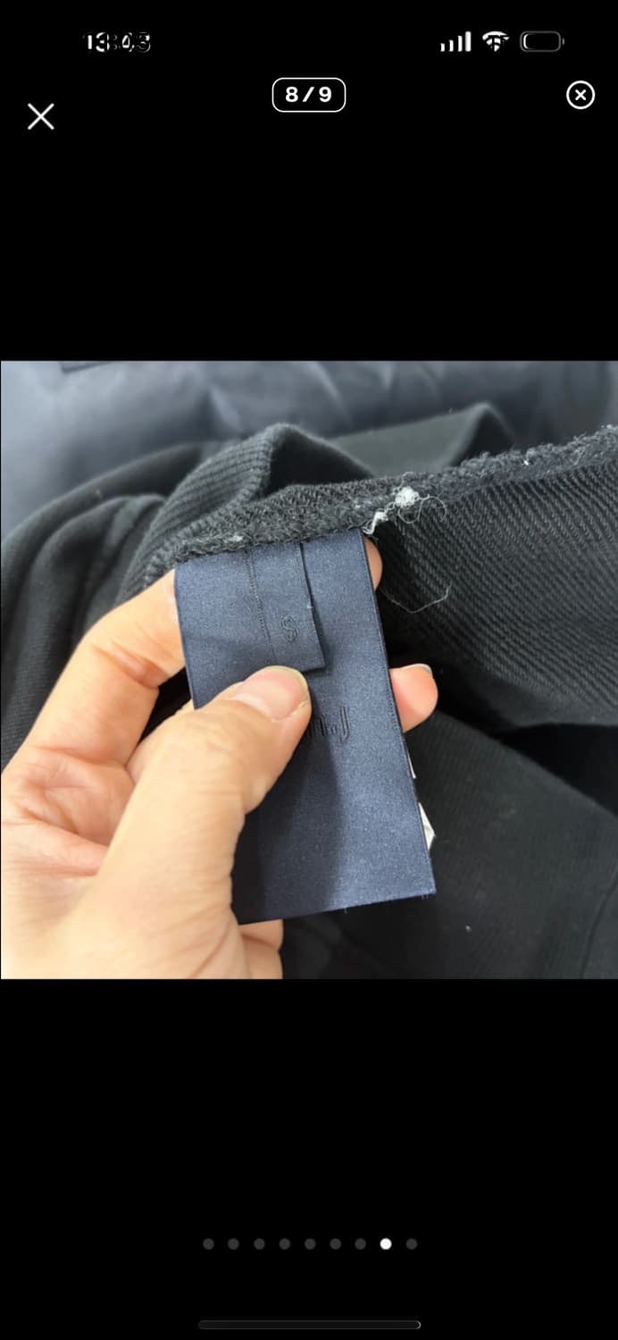 준지 ma-1 타소재 맨투맨 상품이미지9