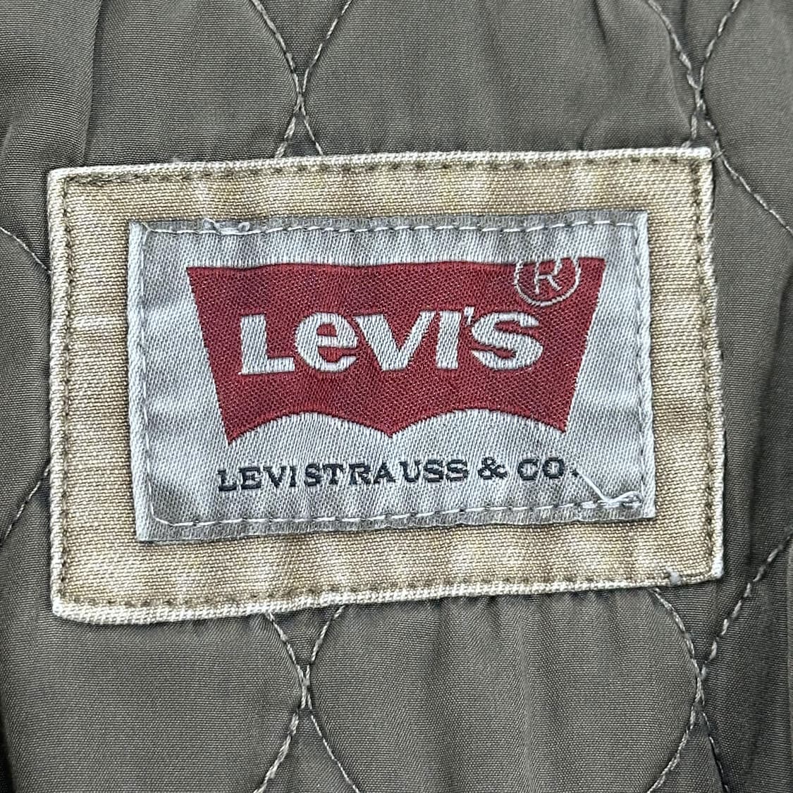 00s 리바이스 빈티지 양털 트러커 자켓 베이지 L 상품이미지5