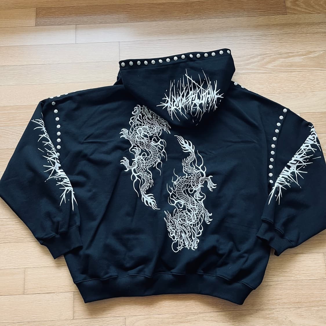 왓더파티 후드집업 새상품 판매 상품이미지1