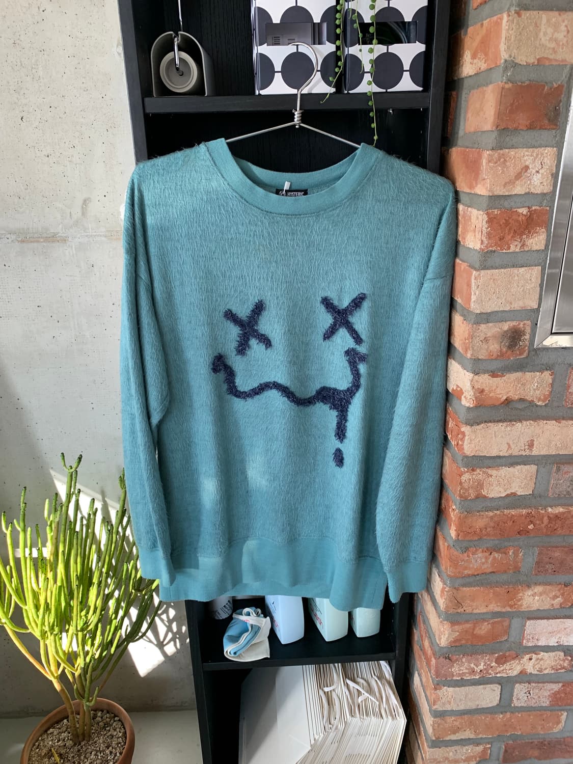 hysteric glamour 히스테릭 글래머 페이스 니트 상품이미지1