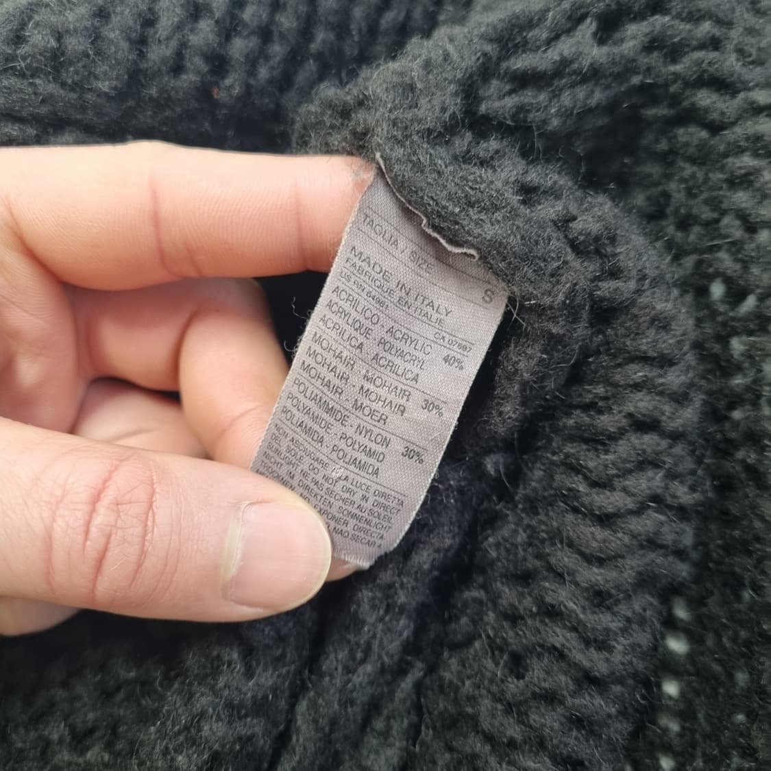 SISLEY 아방가르드 볼레로 가디건 - S 상품이미지10