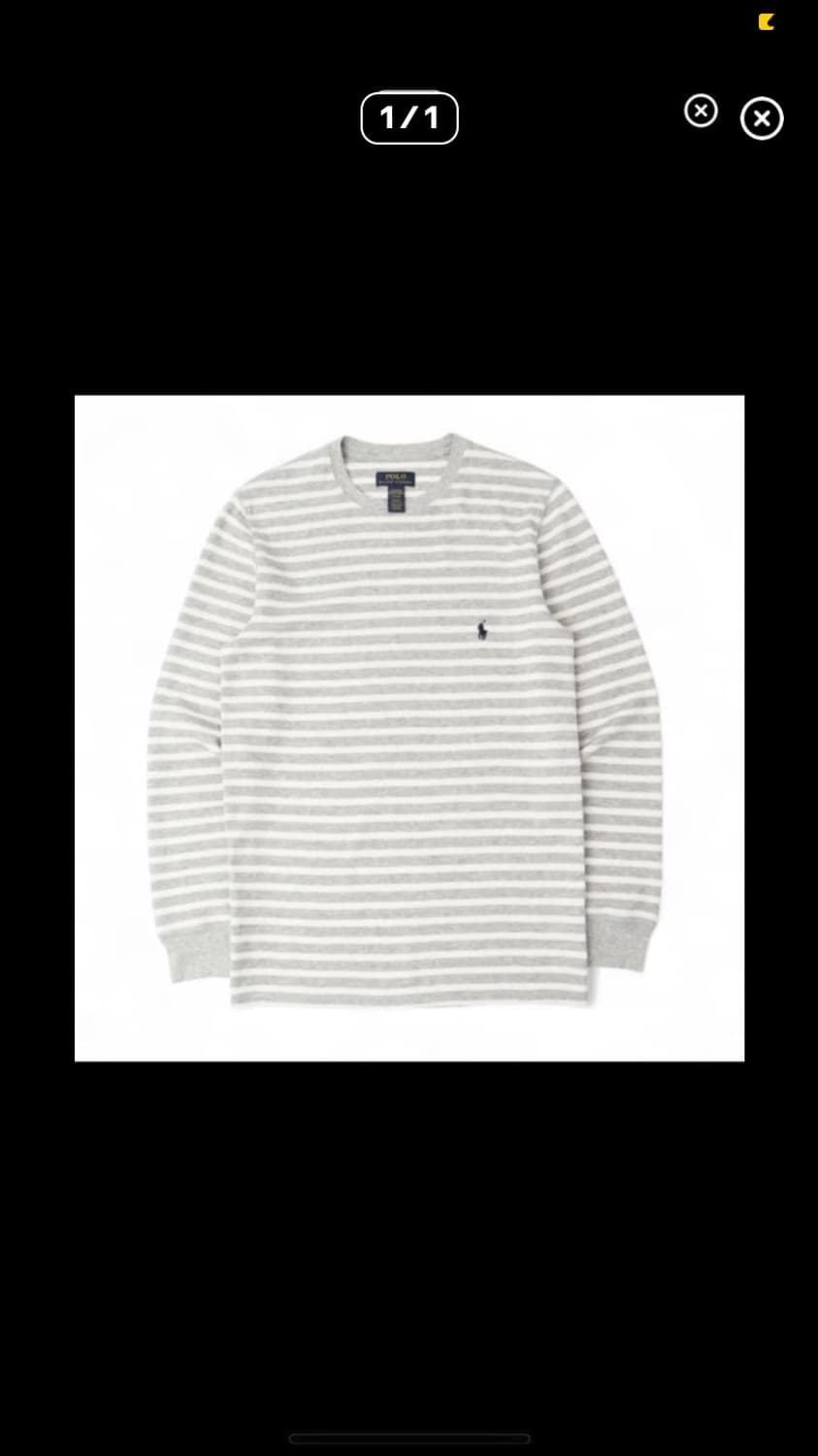 폴로 스트라이프 와플 티셔츠 구합니다 상품이미지1